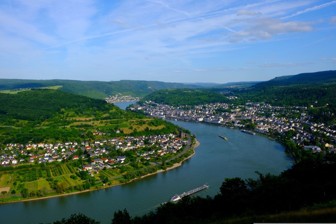 Alles über die Wasserhärte in Rheinland-Pfalz. Im Bild UNESCO Weltkulturerbe Mittelrheintal 